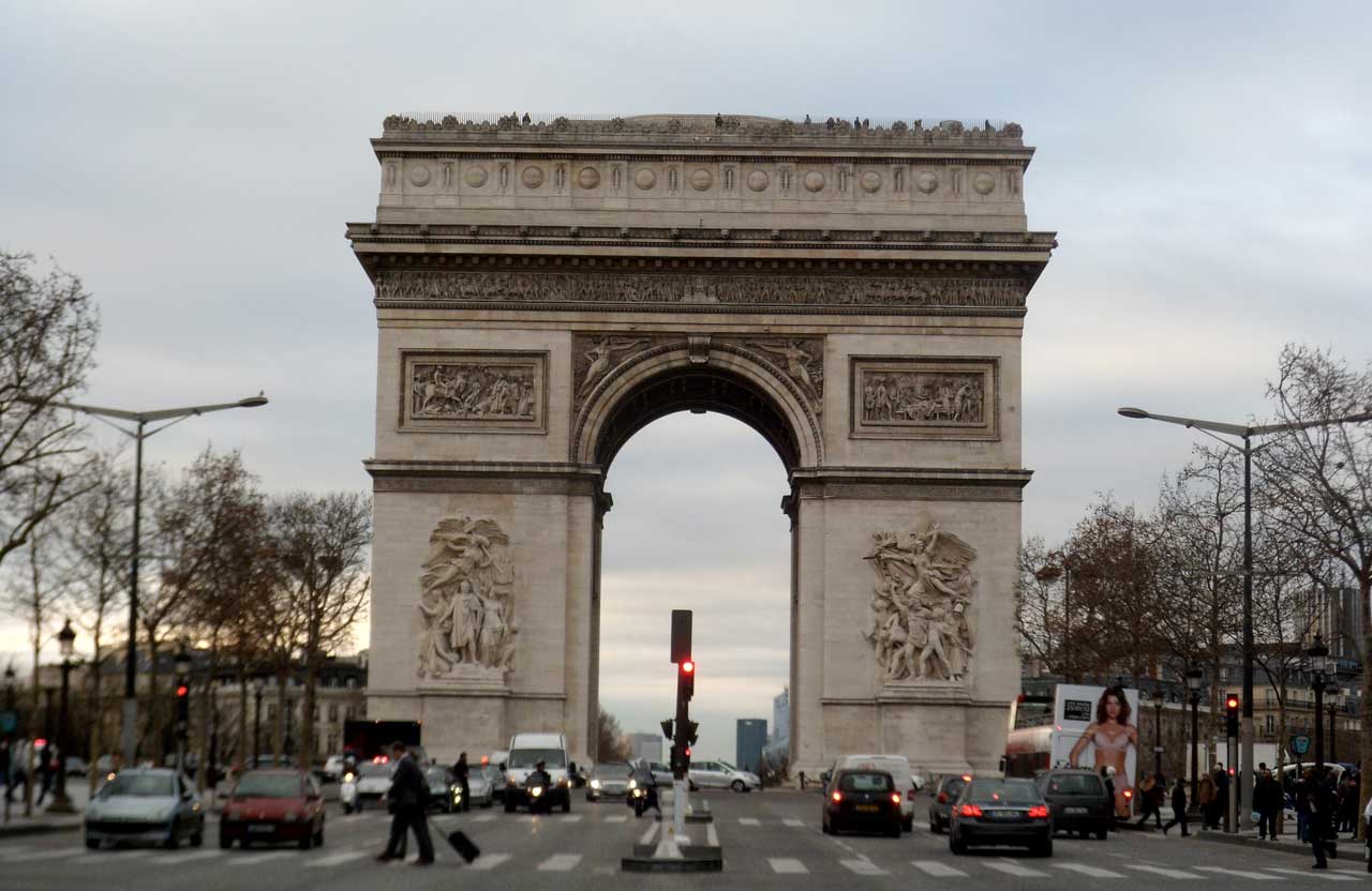 Que ver en Paris, Arco del Triunfo